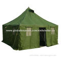 Polyester canvas army tent